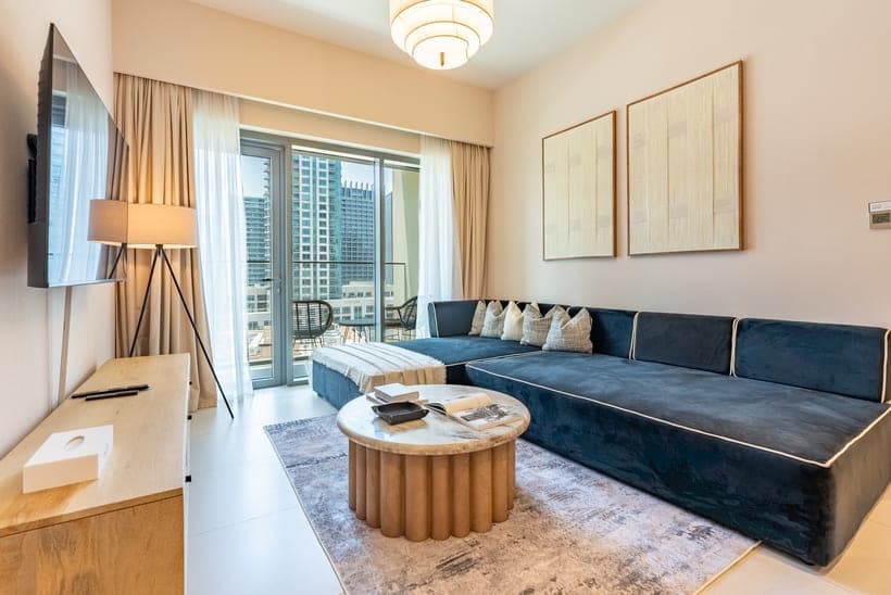 Dubai residential rental property interior